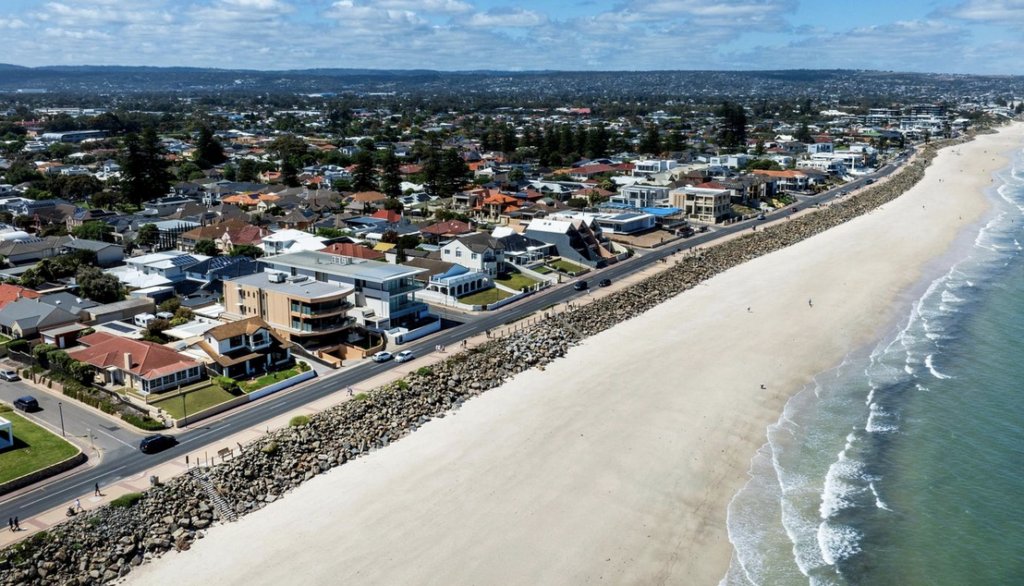 property on the Esplanade in Somerton Park, Adelaide
